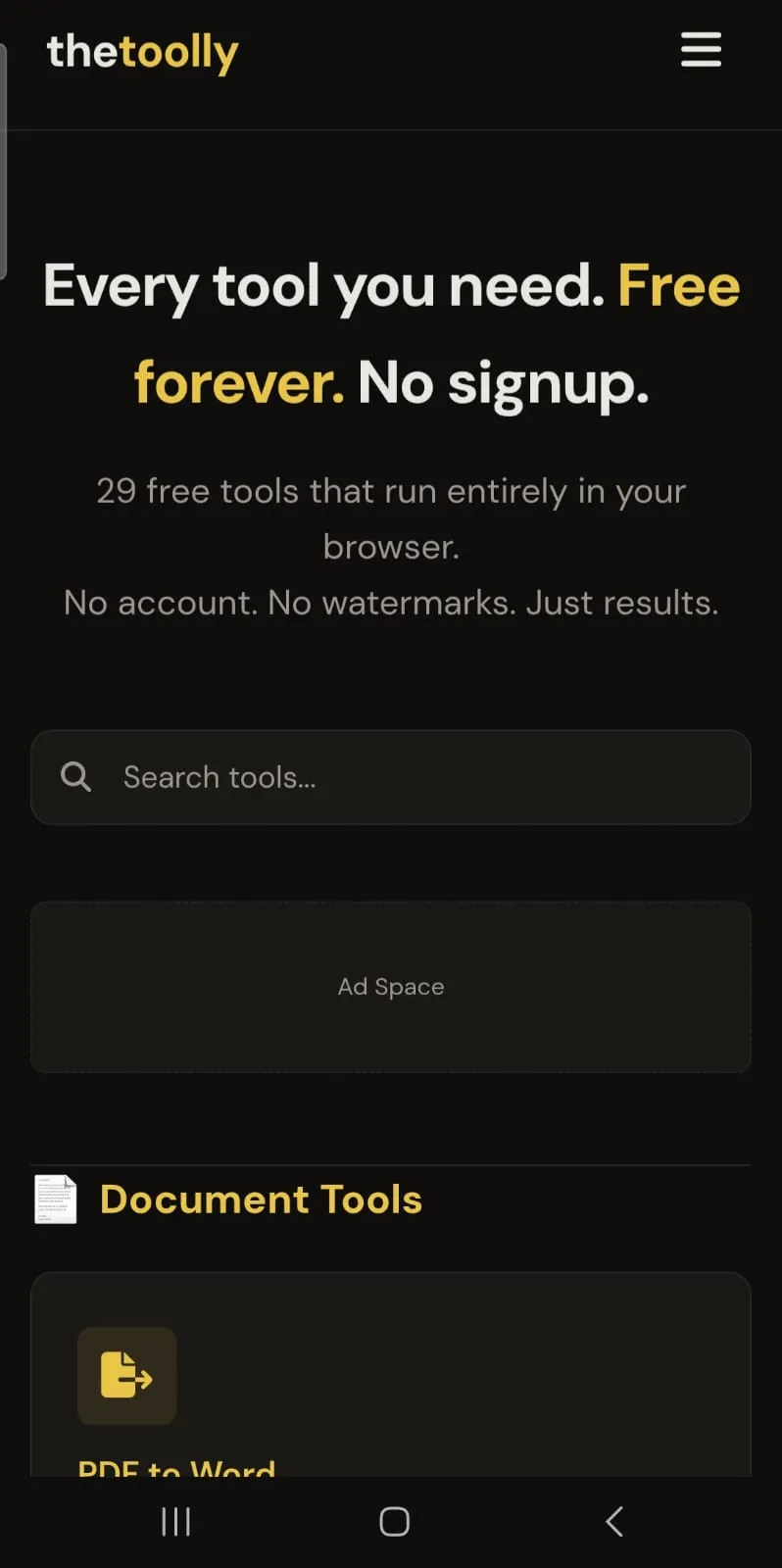 thetoolly screenshot 1